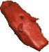 cow, top view
